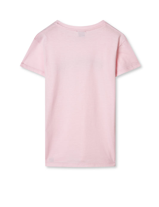 Single Organic Tuvina Tee, Parfait Pink