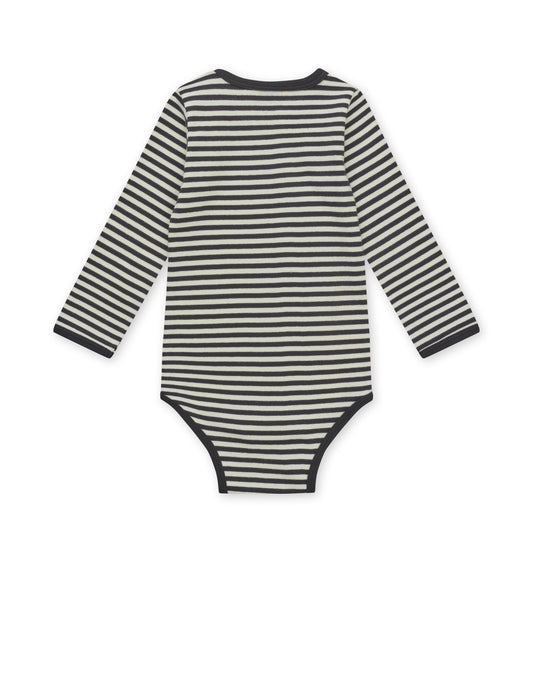 Soft Duo Striped Body, Black/Vanilla Ice