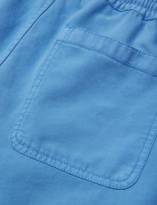 Dyed Canvas Beach Shorts, Riviera