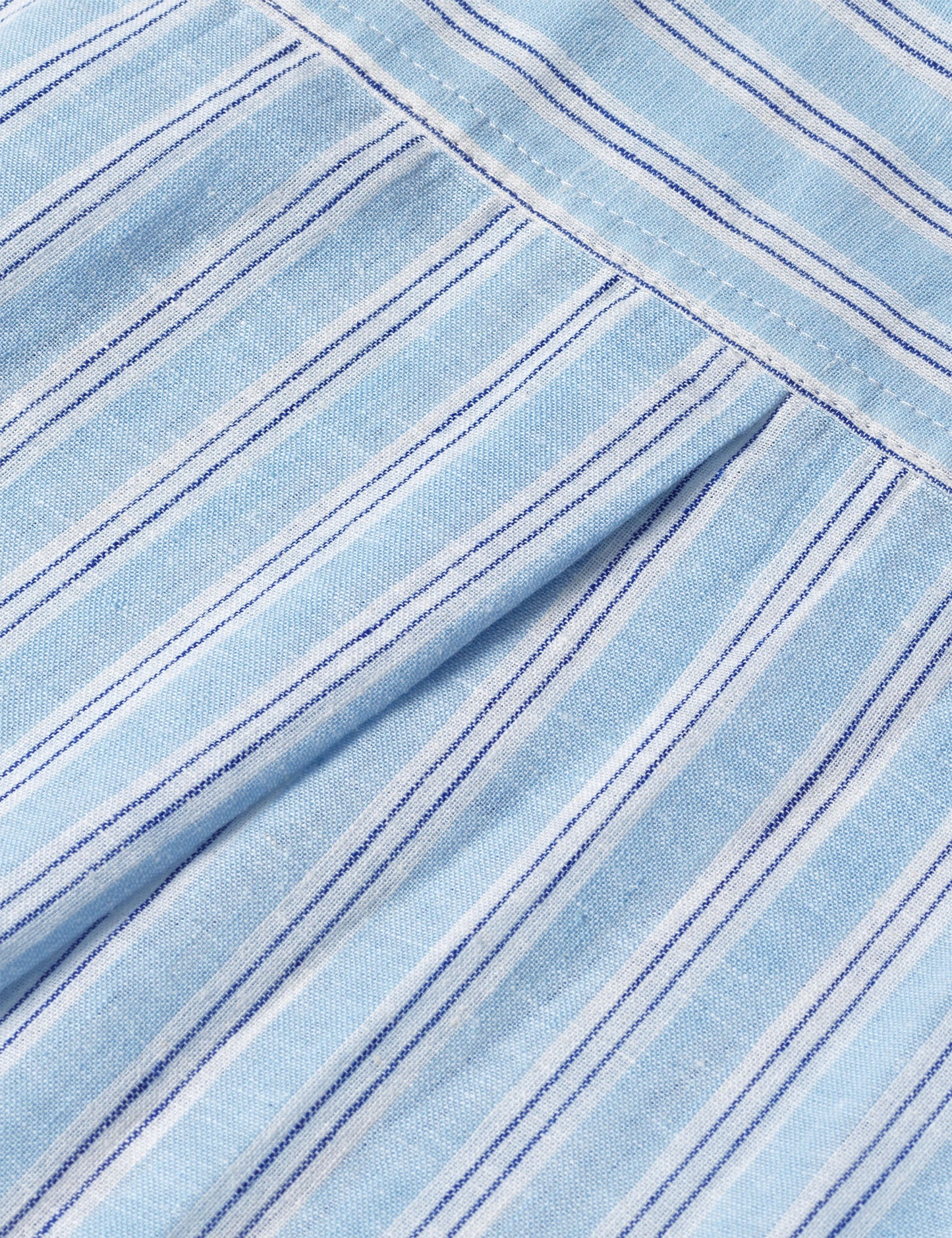 Colin YD Nina Dress, Pinstripe/Powder Blue