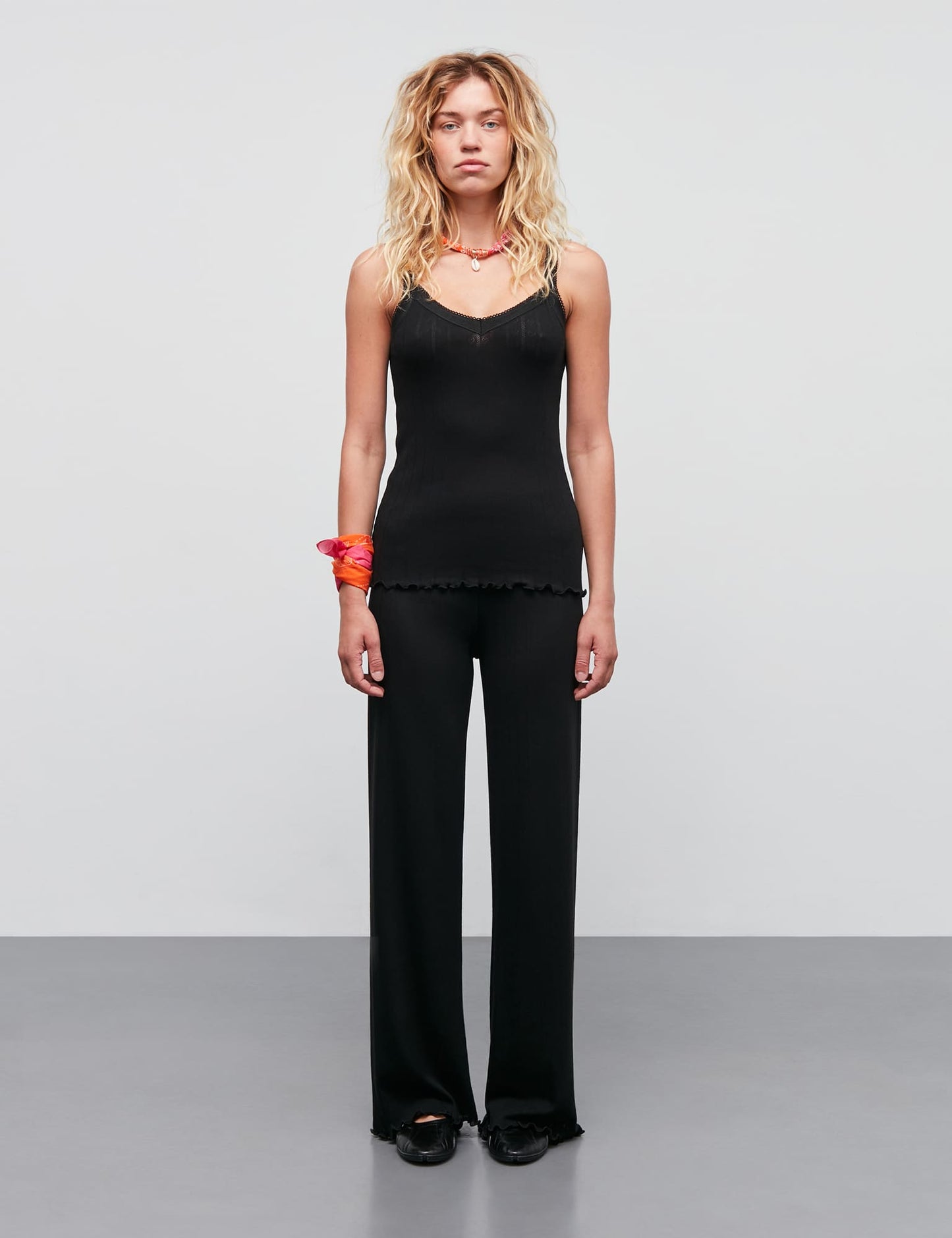 Pointella Trille Top, Black