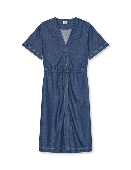 Air Denim Sanne Dress, Dark Blue Denim