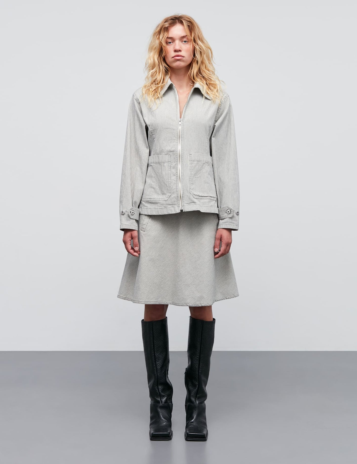 Bromi Glee Jacket, Four Leaf Clover/Whitecap Grey