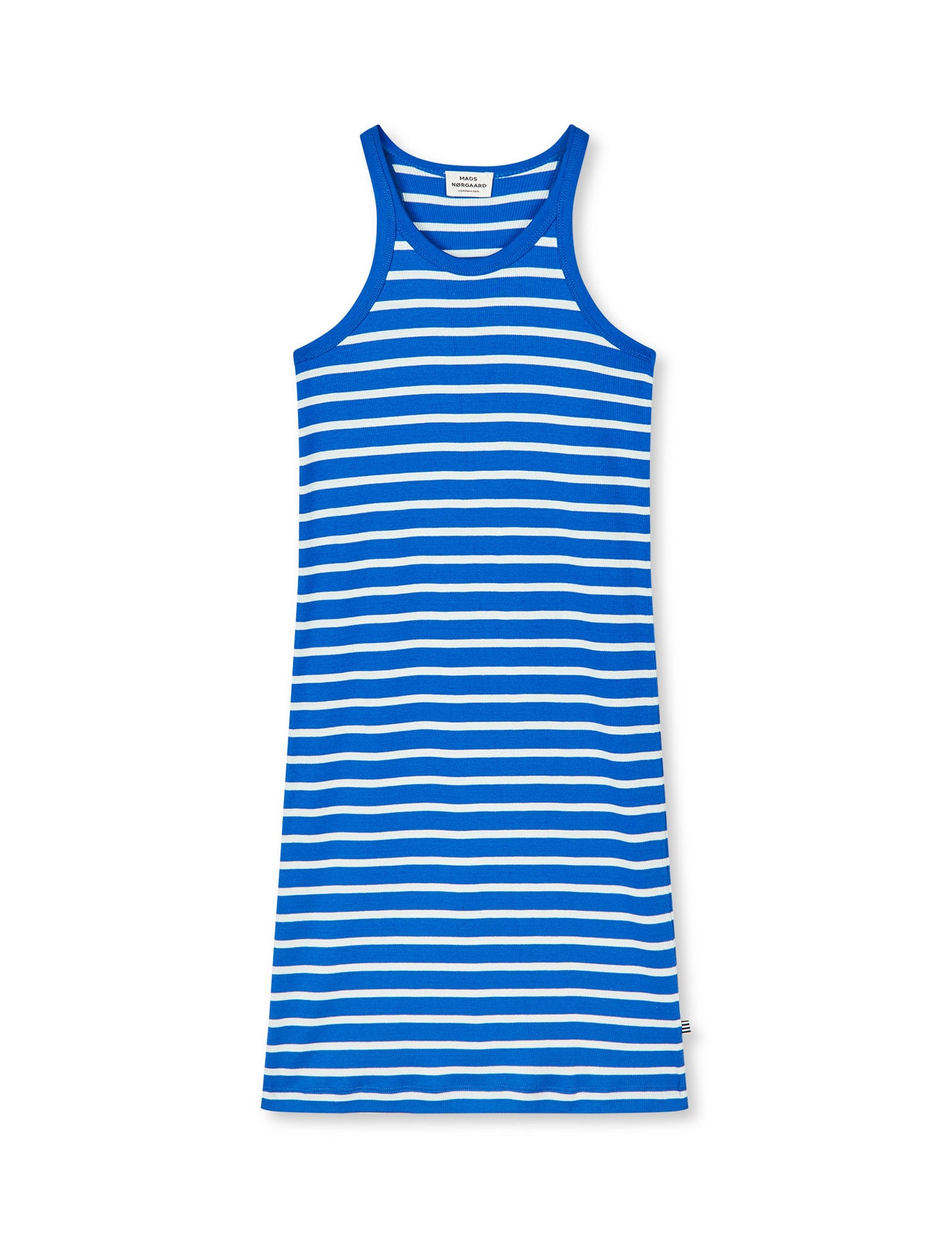 2x2 Cotton Stripe Carna Dress, Surf The Web/Vanilla Ice