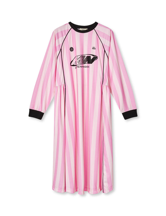 Shiny Sport Debbie Dress, Begonia Pink/Blushing Bride