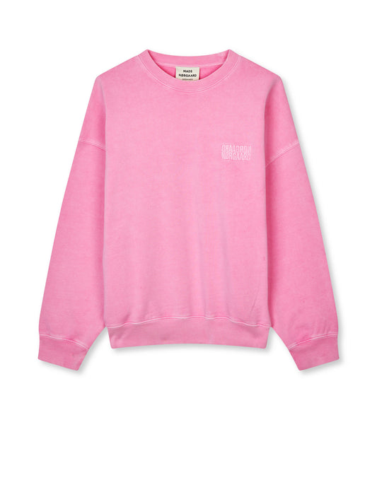 Compact Cotton Atli Sweatshirt, Begonia Pink