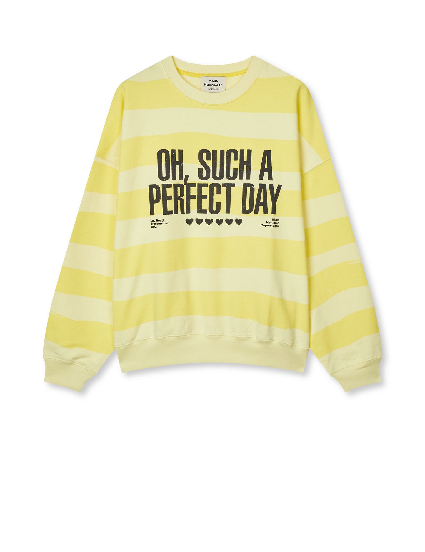 Compact Cotton Atli Sweatshirt AOP, Tender Yellow