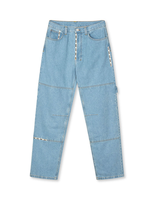 MB Denim Janitor Jeans, Light Blue