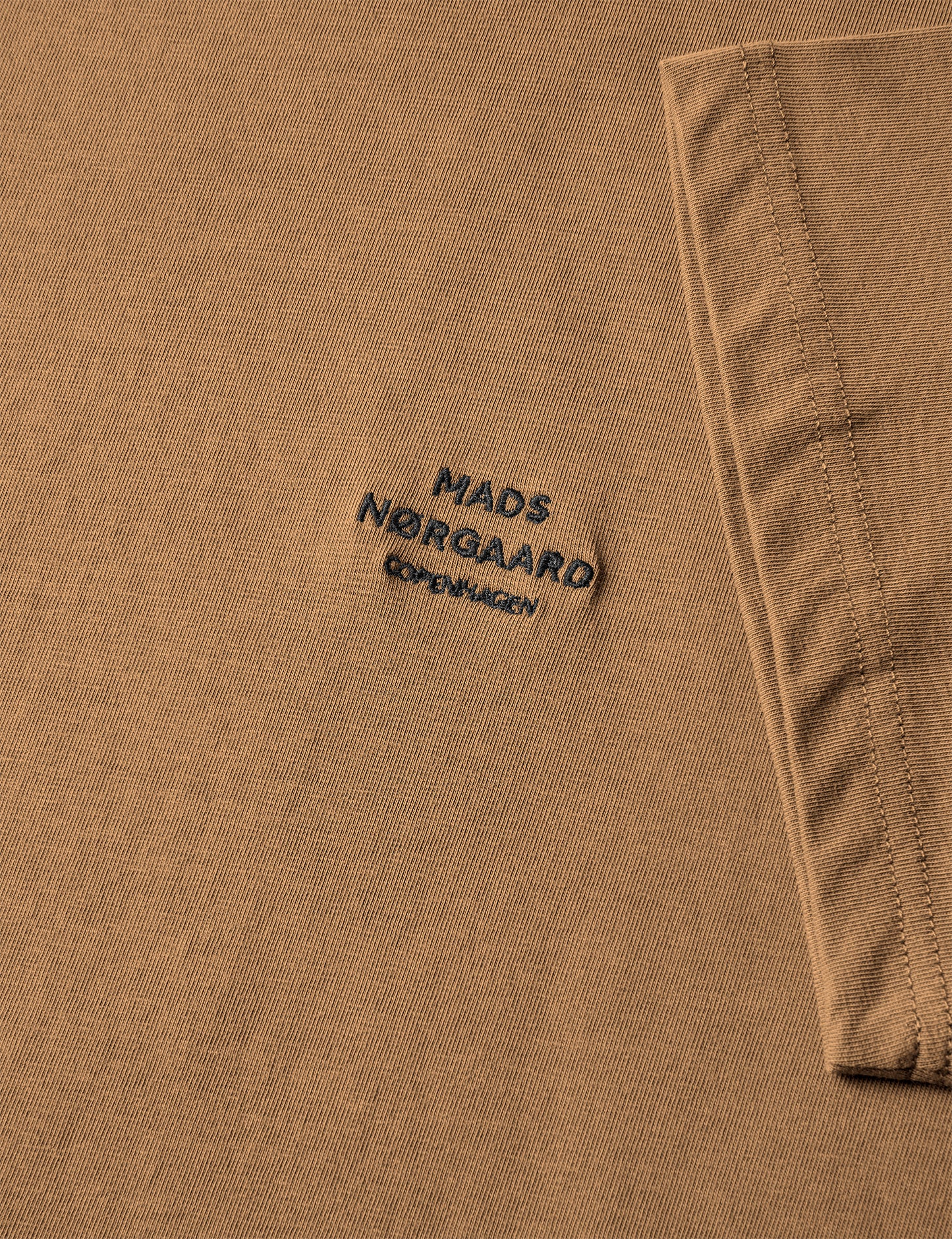 Cotton Jersey Frode Logo Tee FAV, Ermine