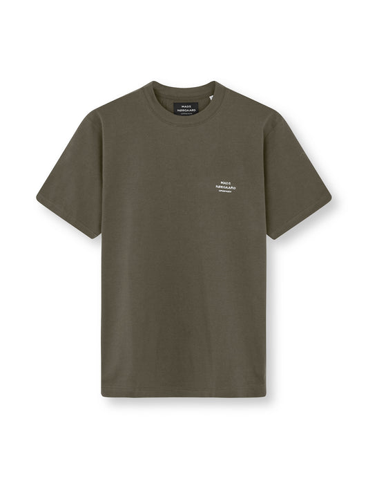 Cotton Jersey Frode Logo Tee FAV, Beluga