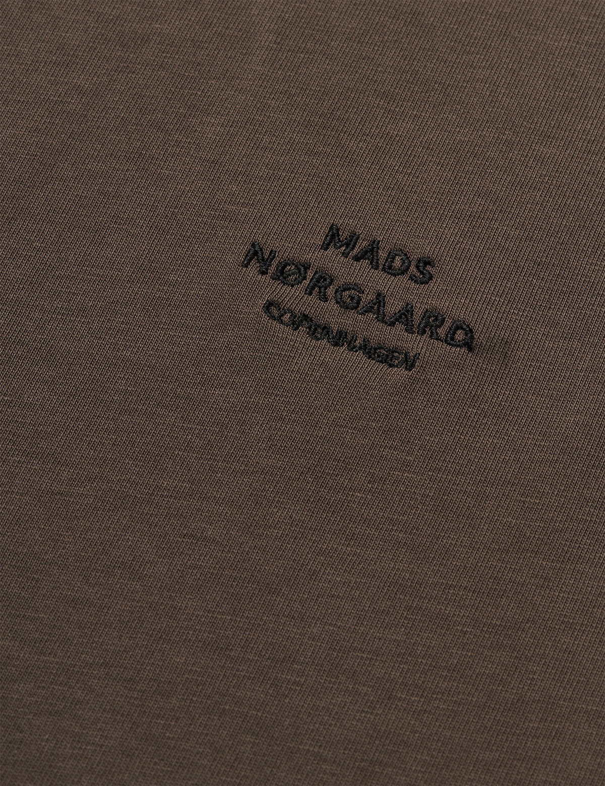 Cotton Jersey Frode Logo Tee FAV, Turkish Coffee