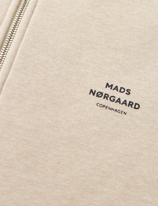 Standard Half Zip Logo Sweat, Rainy Day