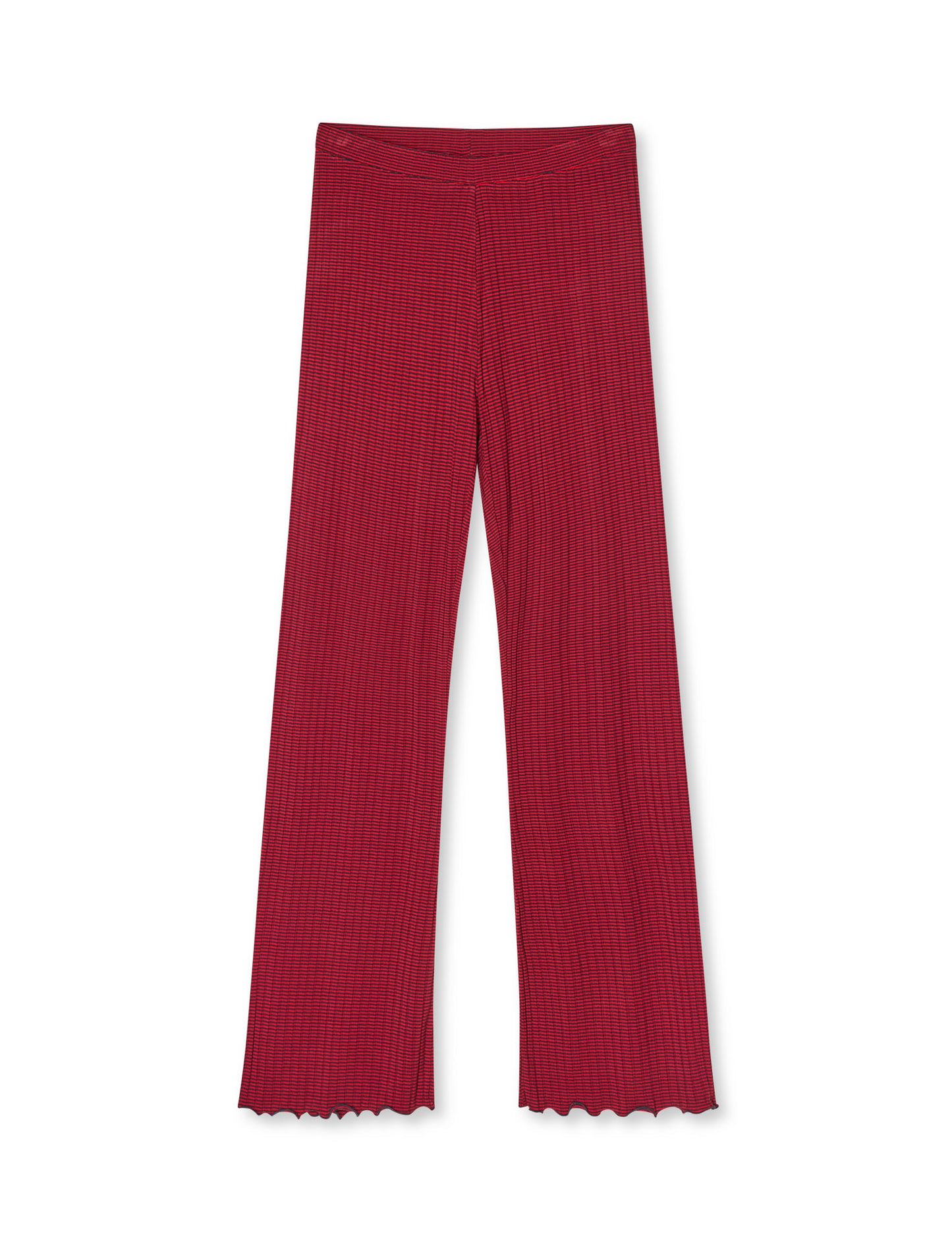 5x5 Stripe Lonnie Pants, Parisian Night/High Risk Red