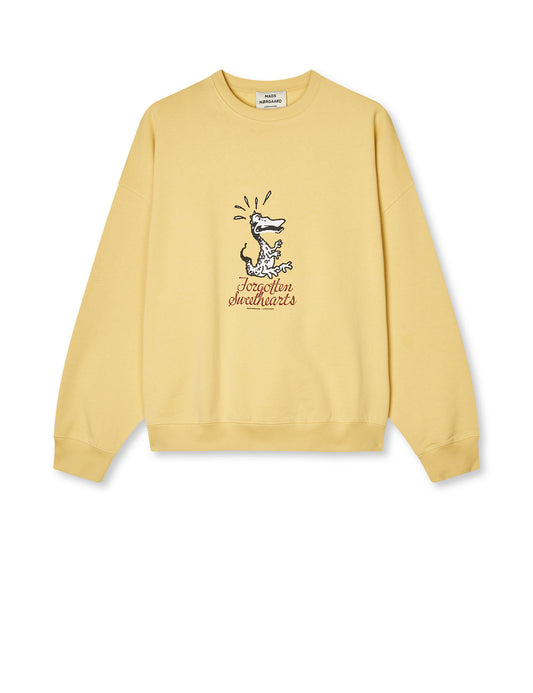 Compact Cotton Atli Sweatshirt, Straw