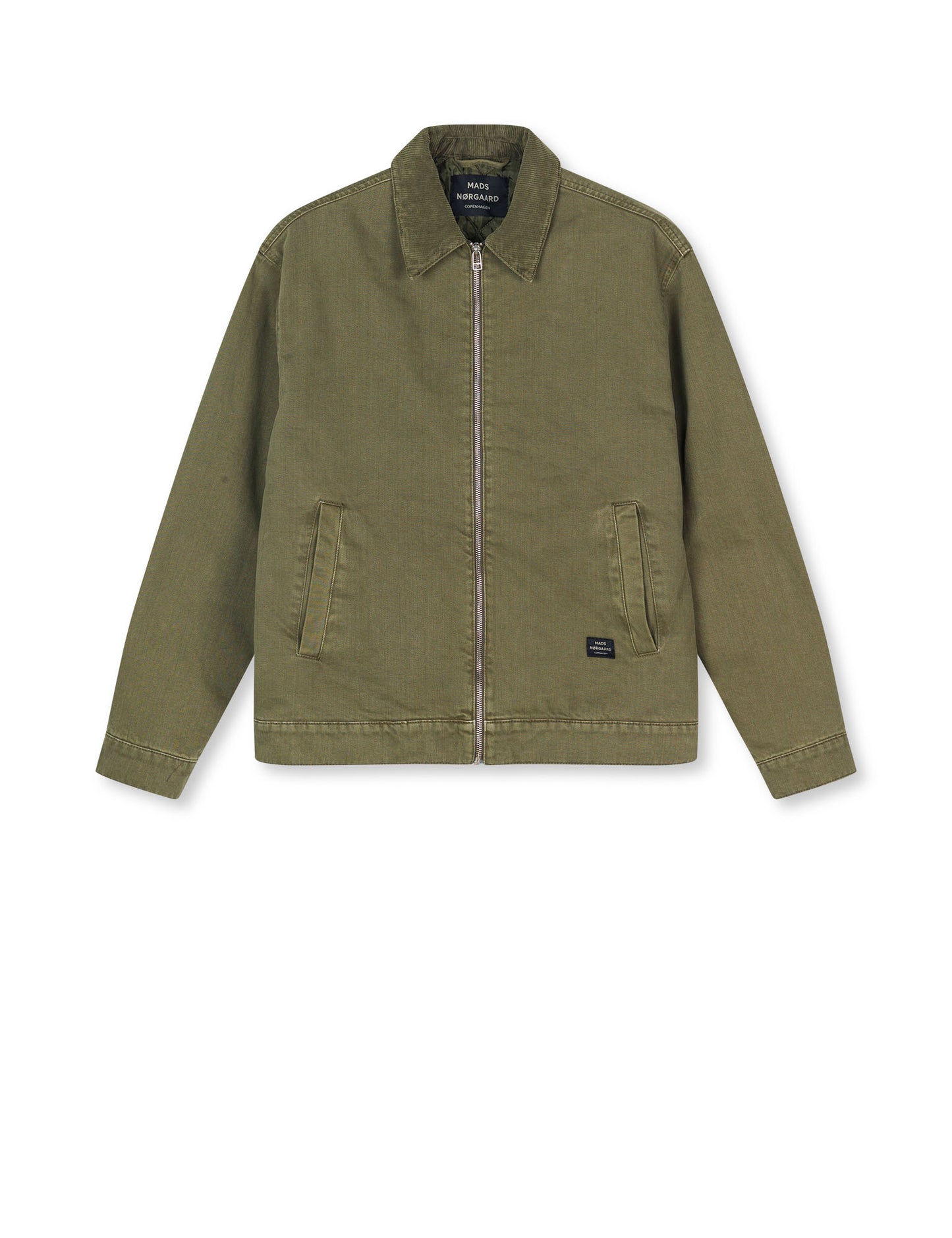 Soil Denim Norton Padded Jacket, Four Leaf Clover