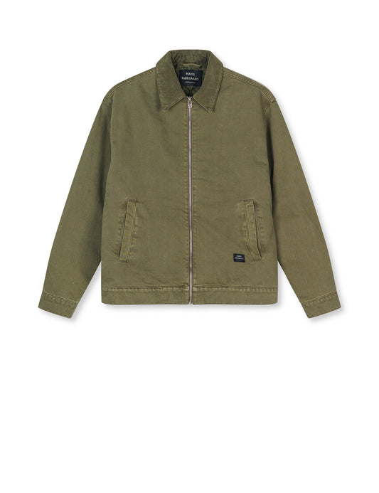 Soil Denim Norton Padded Jacket, Four Leaf Clover