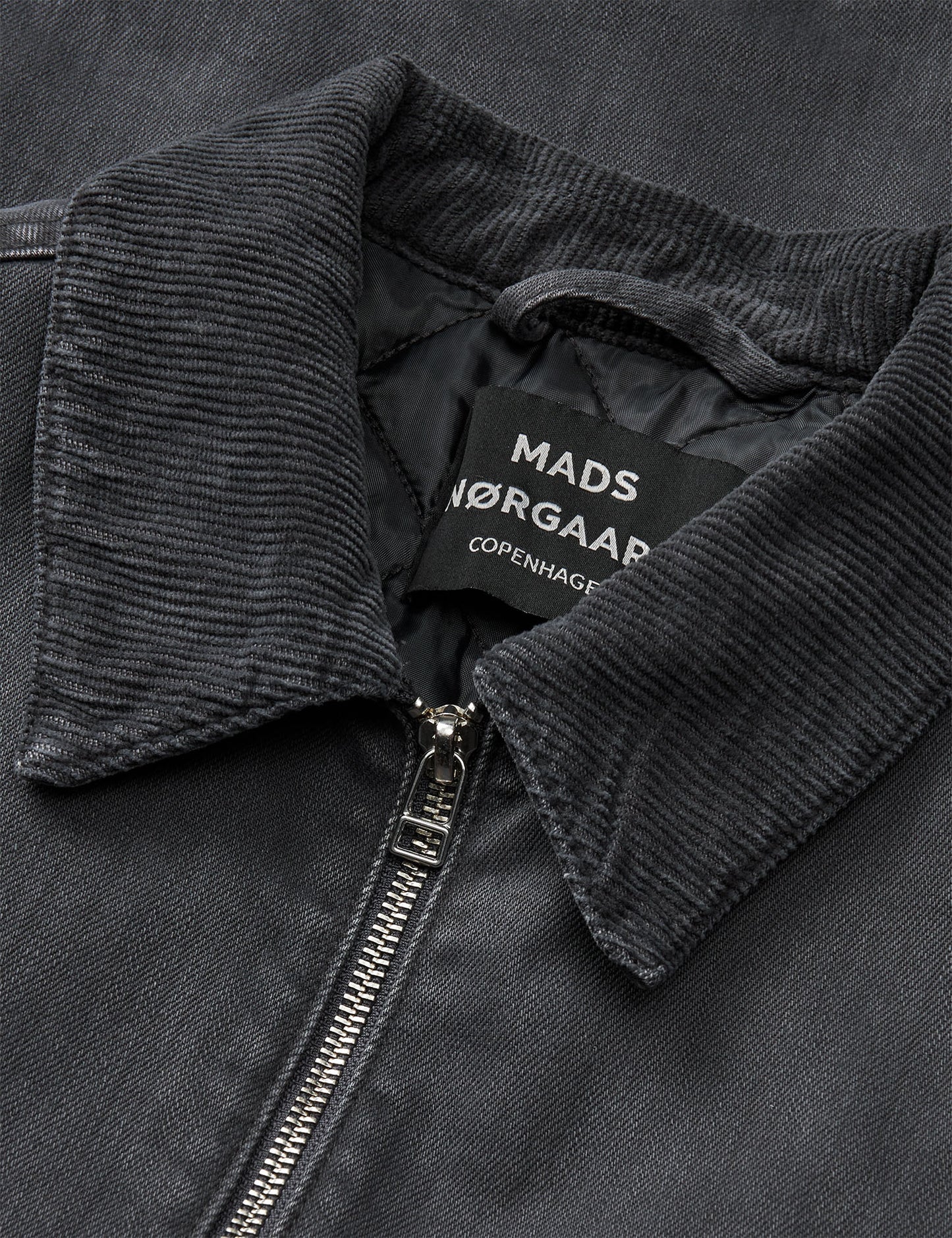 Soil Denim Norton Padded Jacket, Asphalt