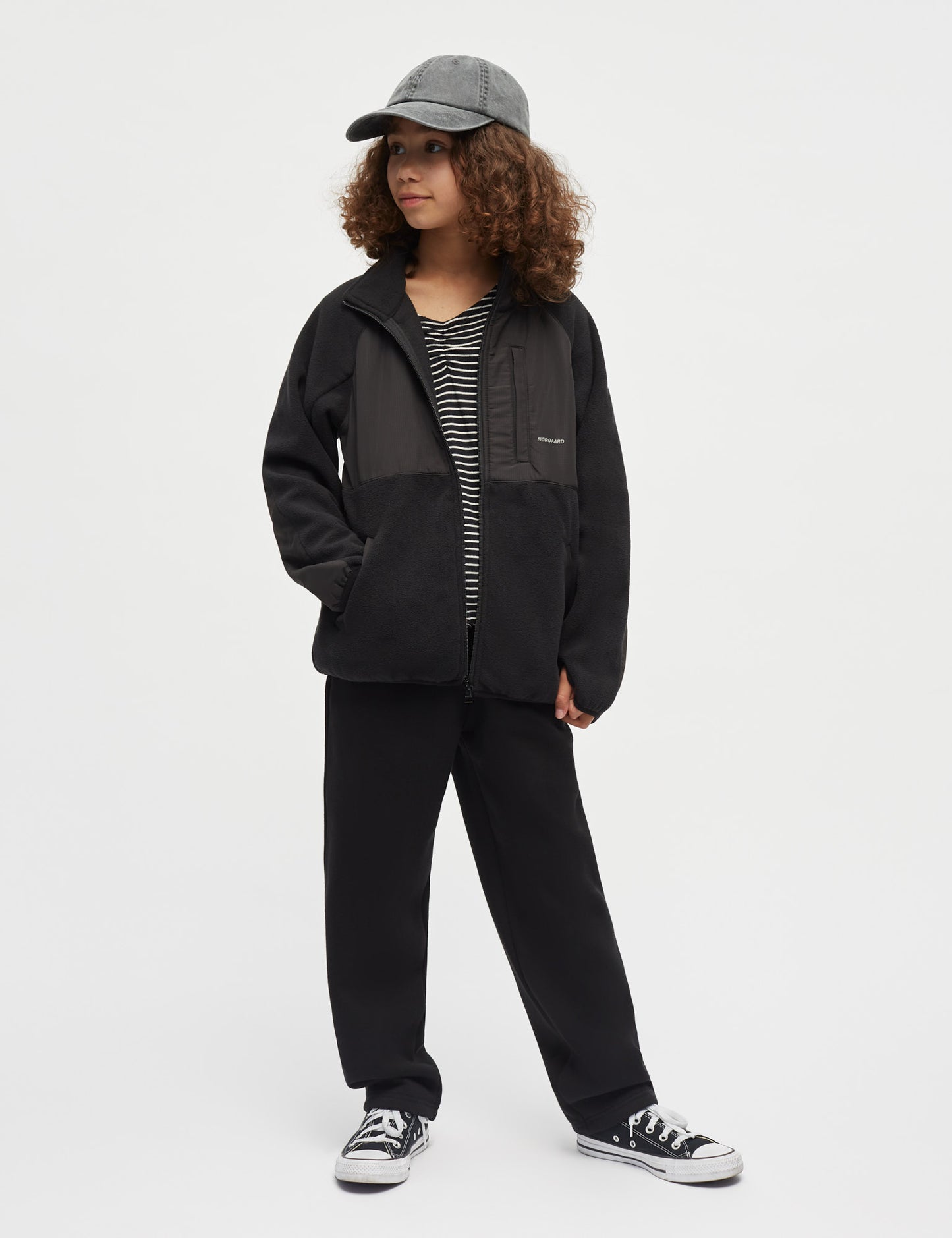 Soft Fleece Taki Jacket, Jet Black