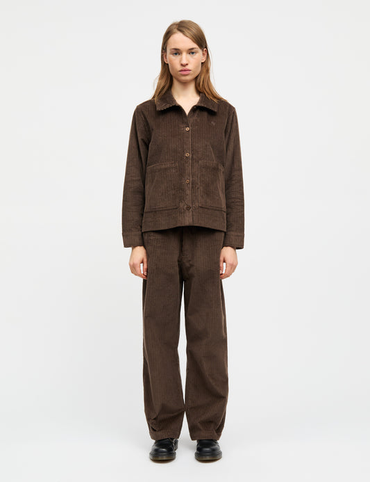 Pretty Cord Gaila Shirt, Demitasse