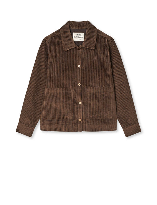 Pretty Cord Gaila Shirt, Demitasse