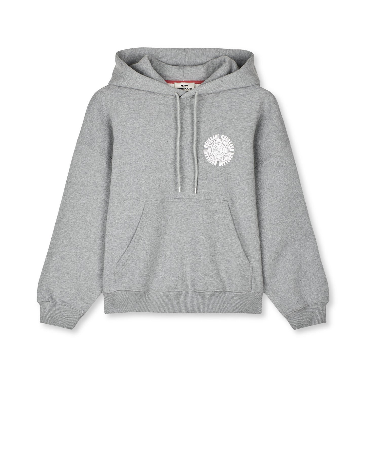 Compact Cotton Atlas Hoodie, Medium Grey Melange