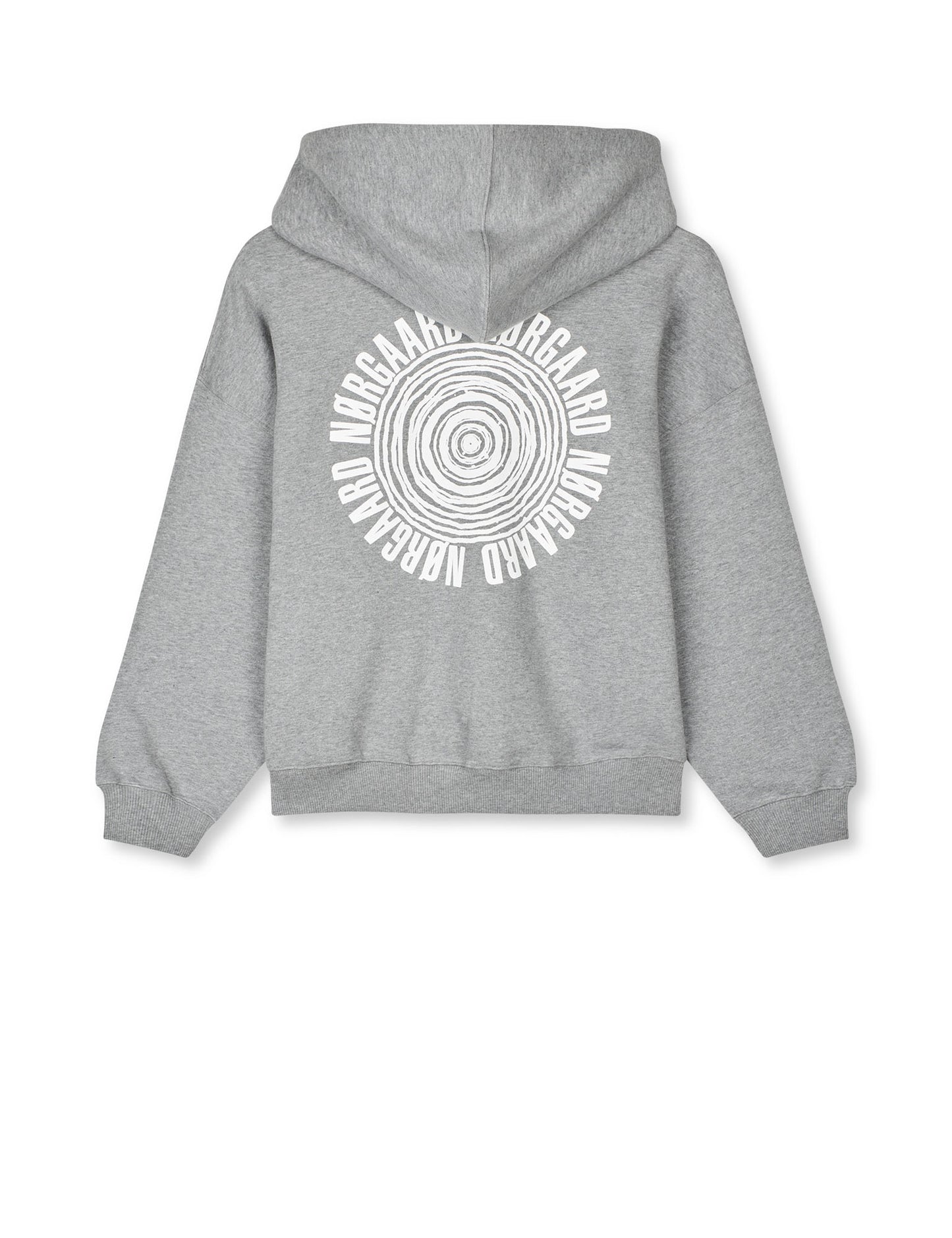 Compact Cotton Atlas Hoodie, Medium Grey Melange