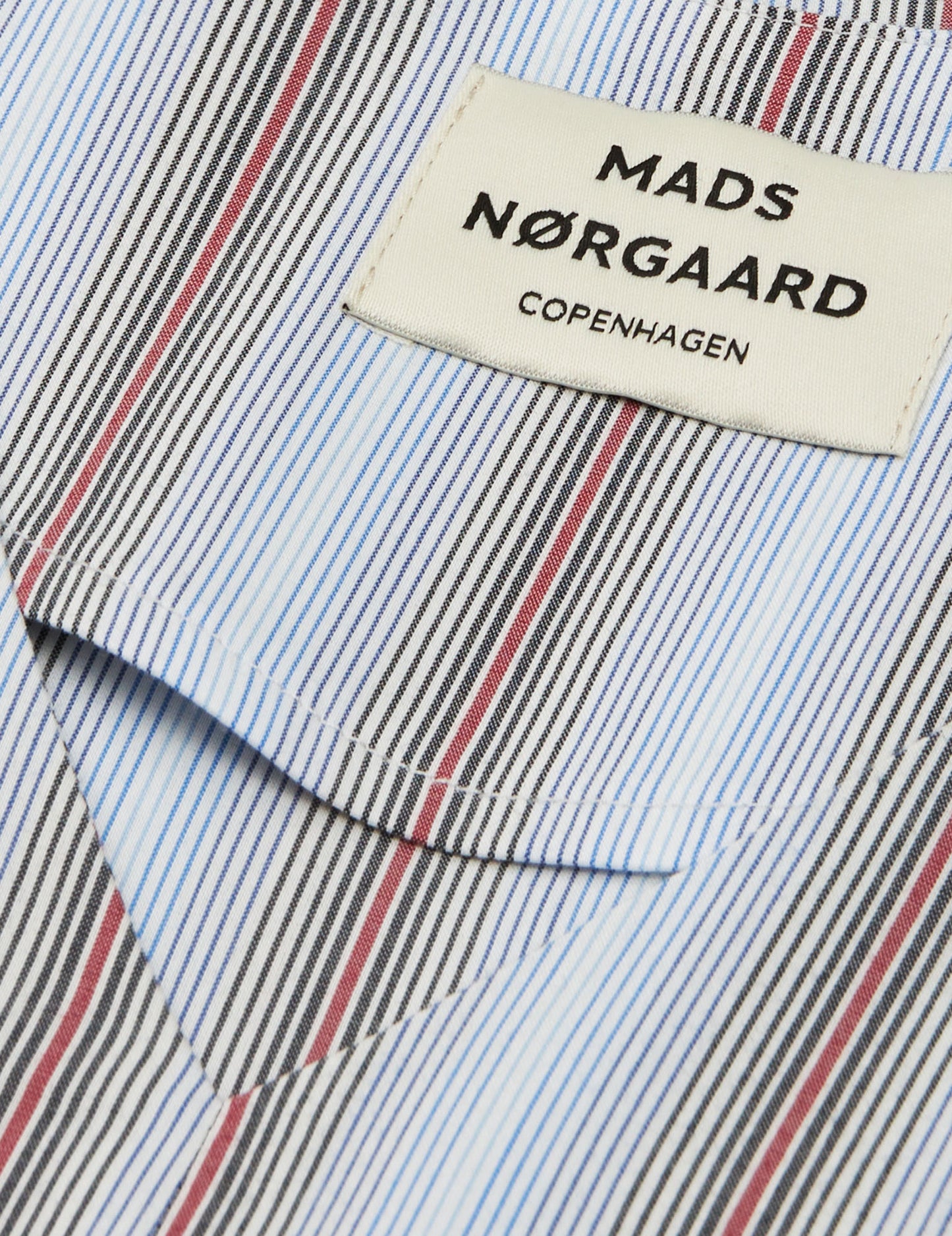 Poplinda Esme Dress, Shadow Pinstripe/Winery