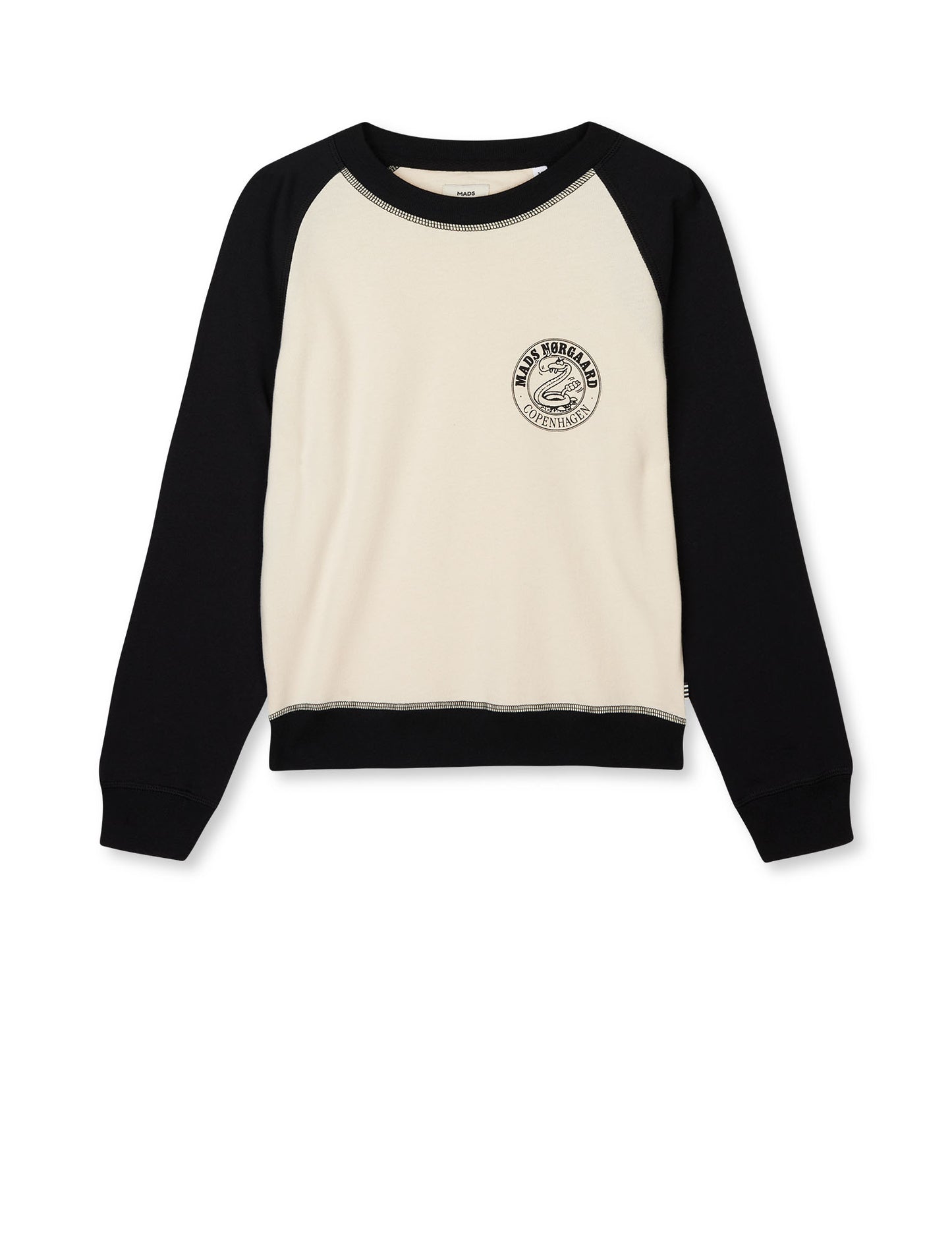 Light Terry Soliman Sweatshirt, Rainy Day/Jet Black