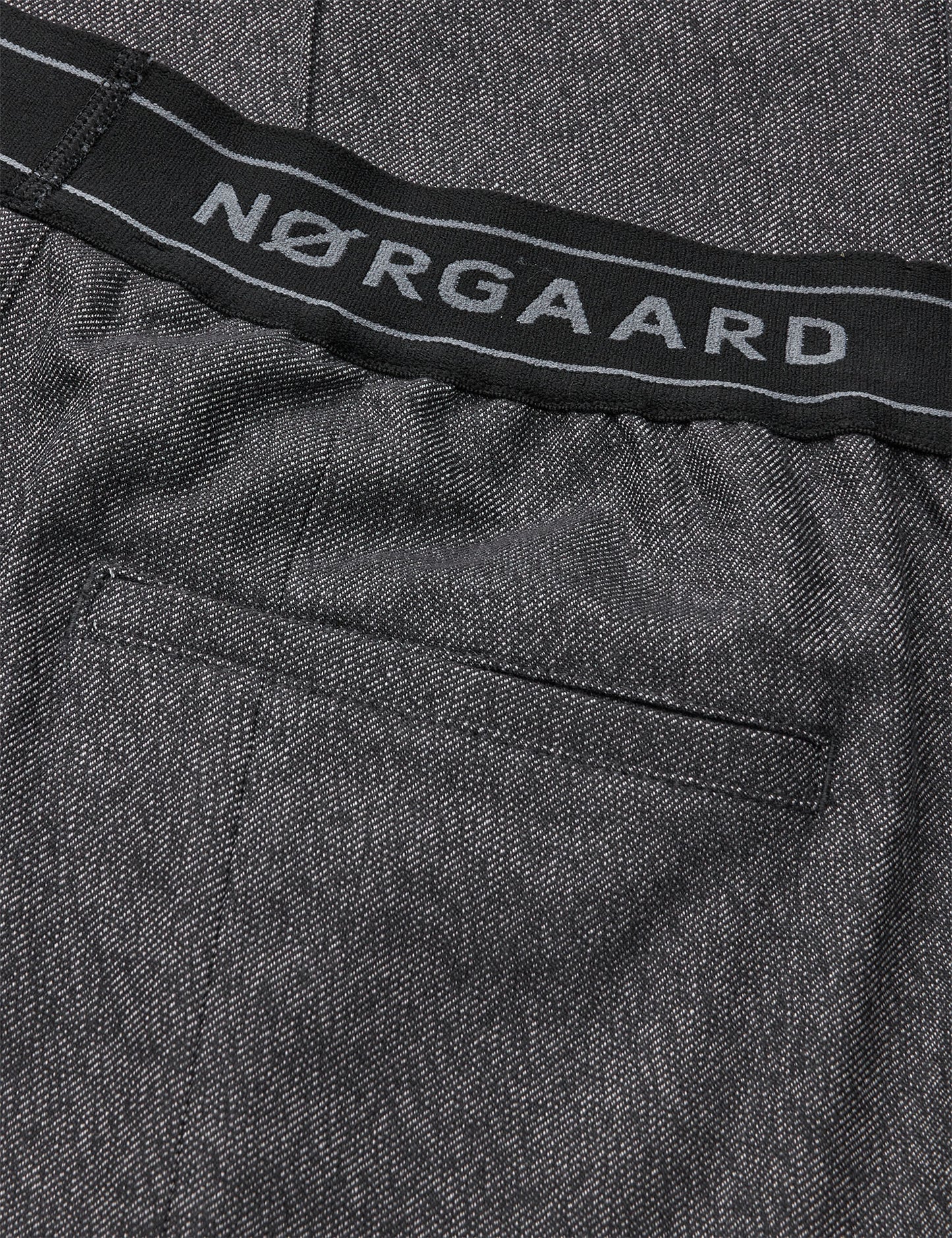 Melange Harly Pants, Dark Grey Melange