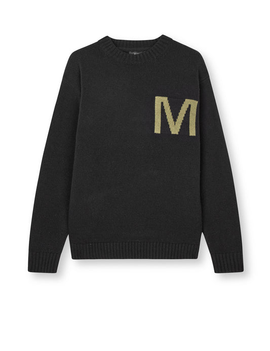 Super Wool Adam MN Knit, Black