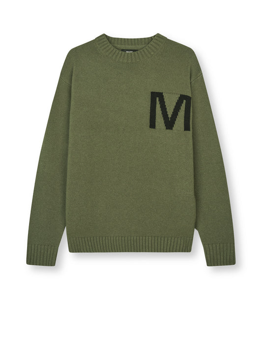 Super Wool Adam MN Knit, Four Leaf Clover