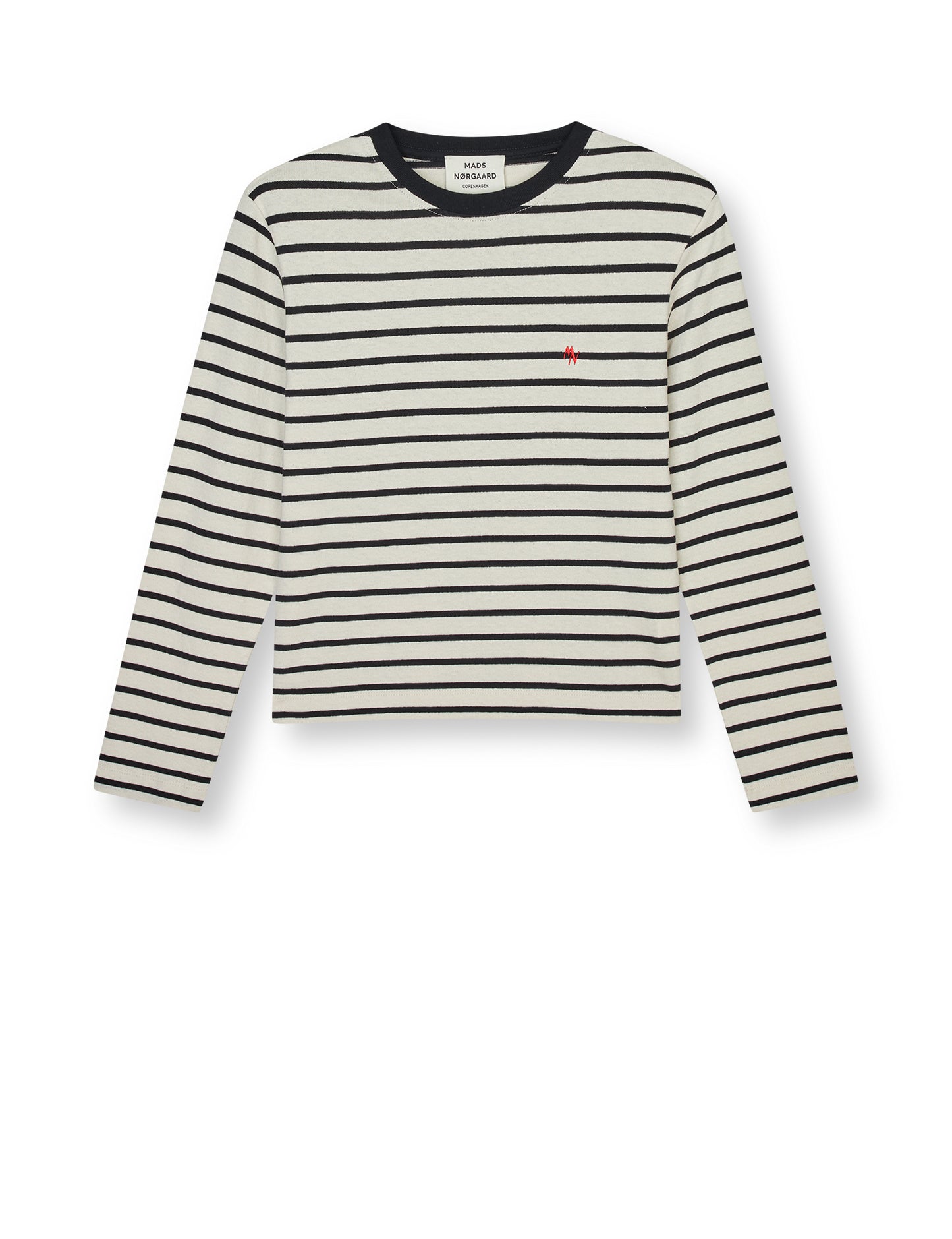 Pablo Maggie Tee LS, Vanilla Ice/Black