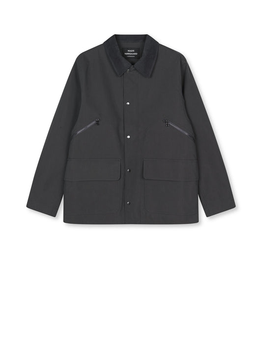 Repellent Weave Wilson Zip Jacket, Asphalt