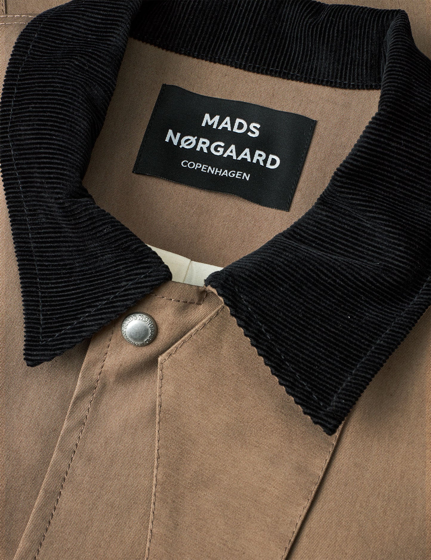 Repellent Weave Wilson Zip Jacket, Walnut