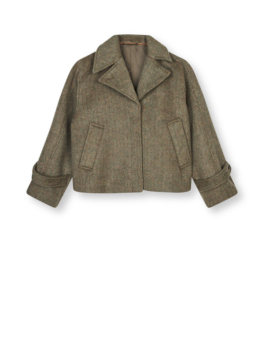 Hairy Wool Wilde Jacket, Four Leaf Clover