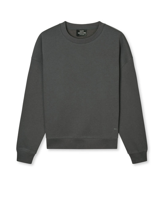 Standard Luka Crew Sweat, Asphalt