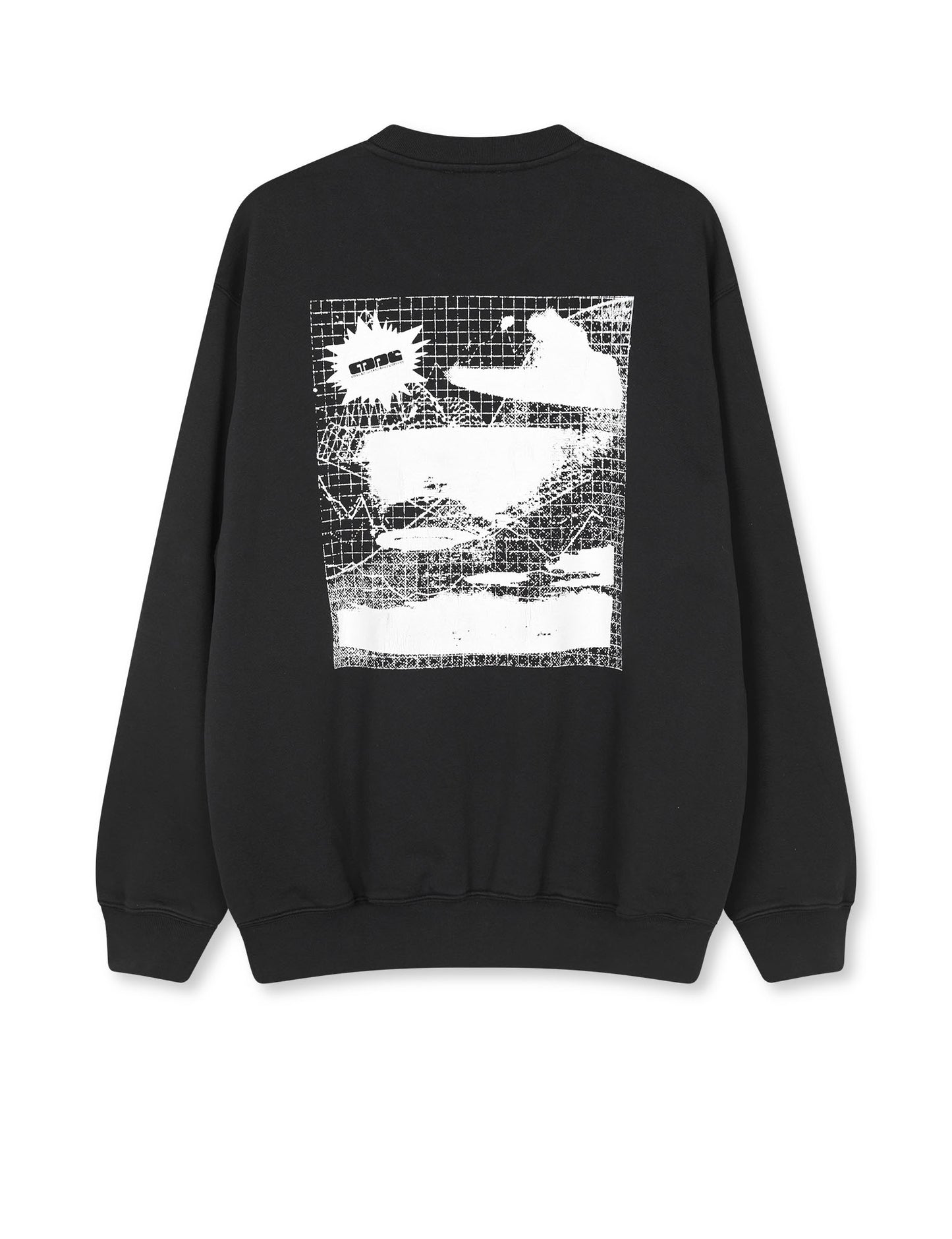 Tough Hawk Fantasy Crew Sweat, Black