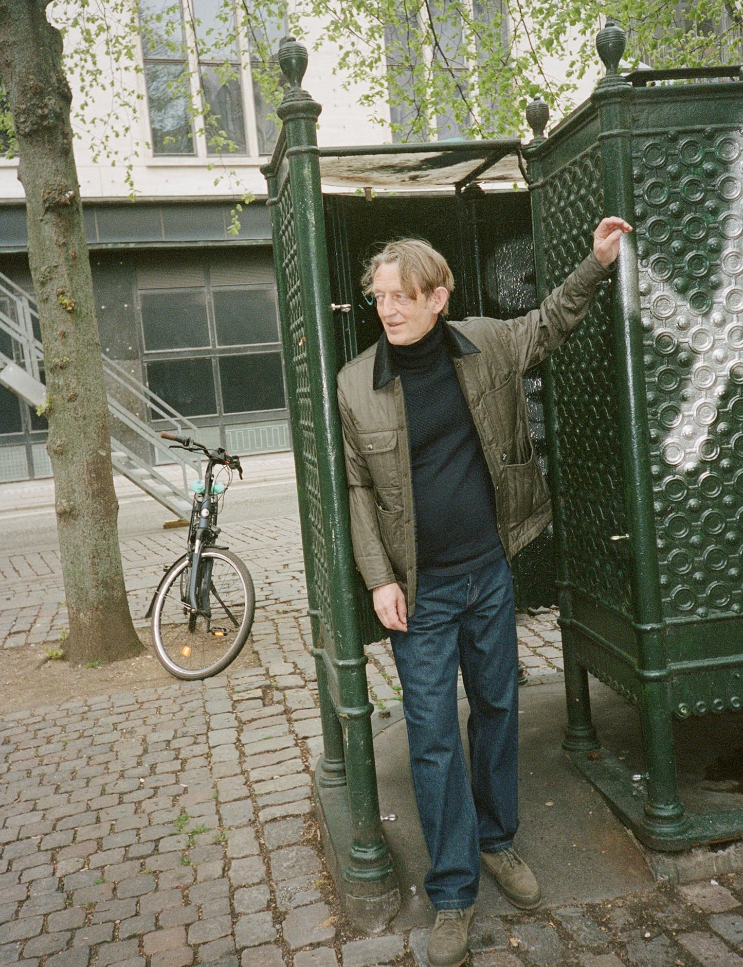 Quilt Chore Jacket, Forest Night