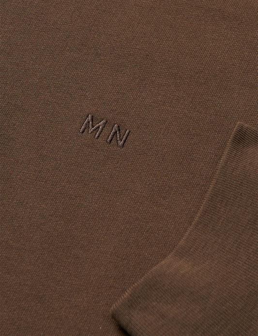 Light Terry Polo Sweat, Demitasse