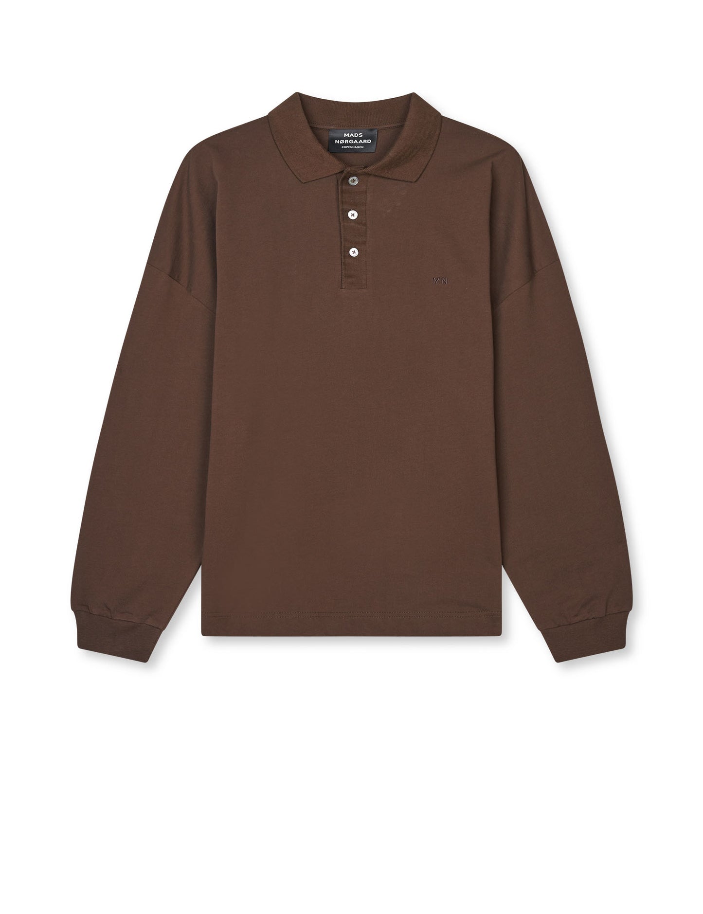 Light Terry Polo Sweat, Demitasse