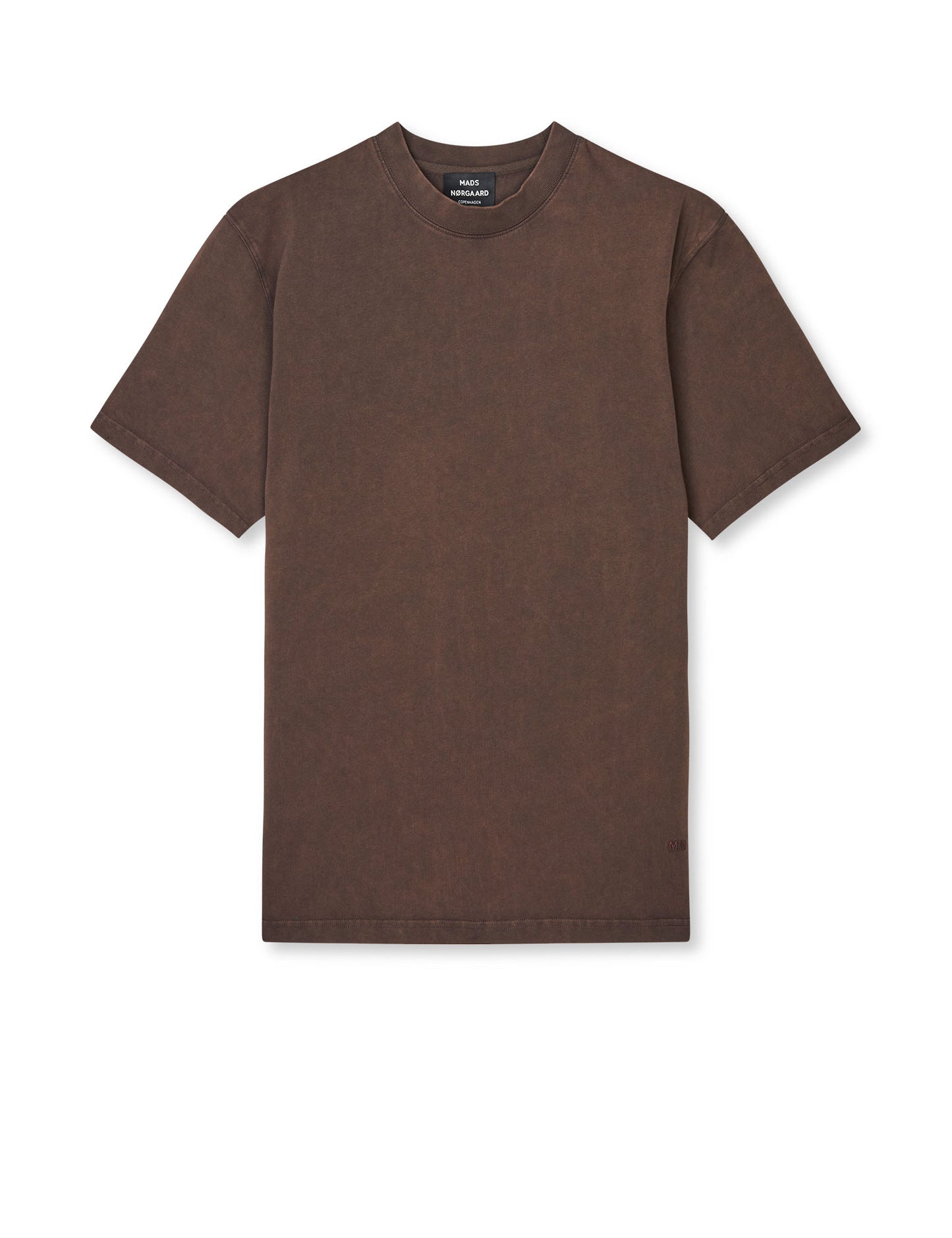 Combed Jersey Dye Thorbjørn Tee, Demitasse