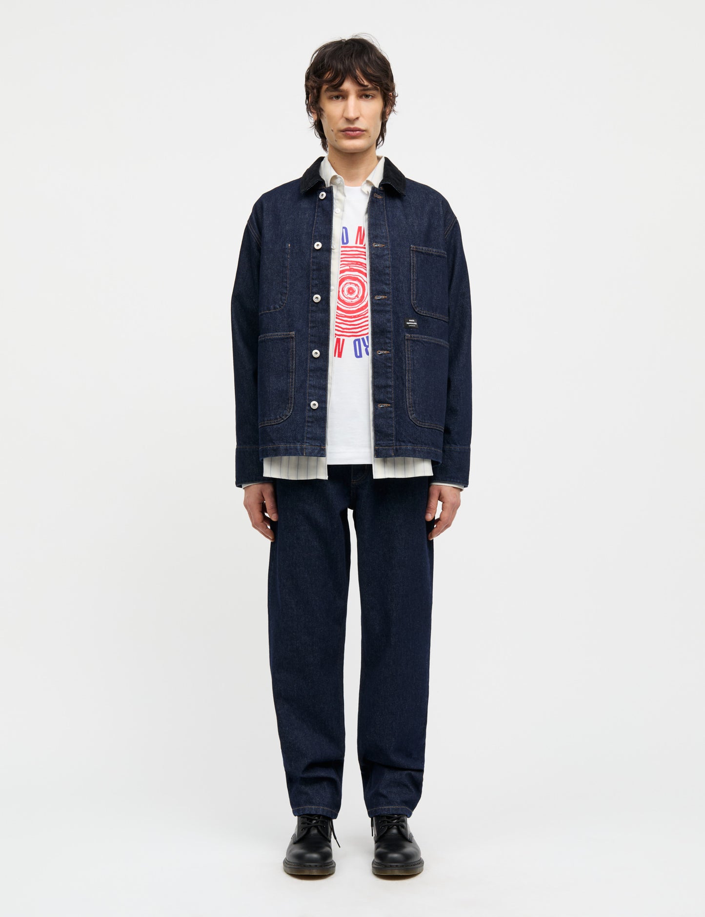 Arizona Denim Chore Jacket, Blue Rinse Wash