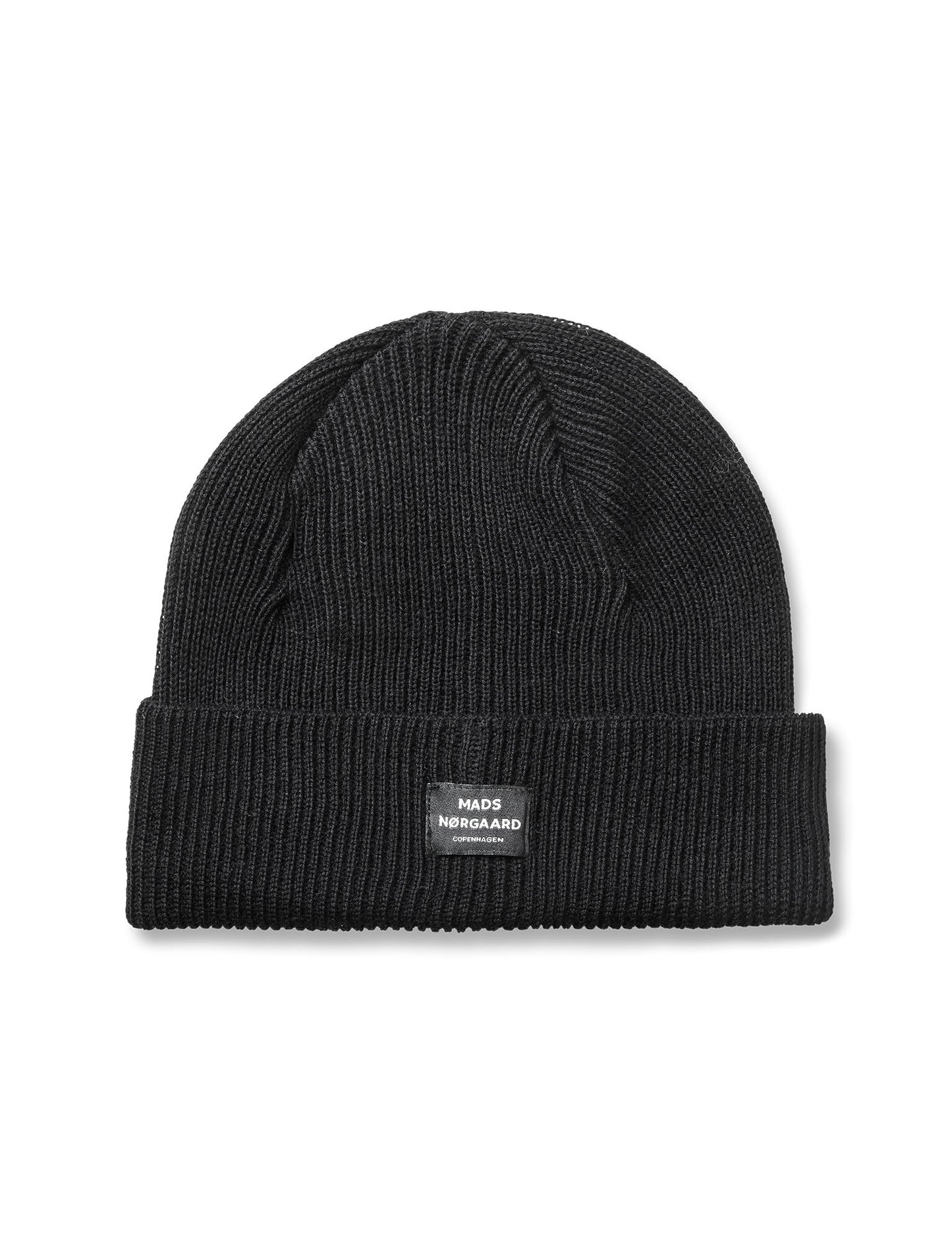 Wool Ask Beanie, Black