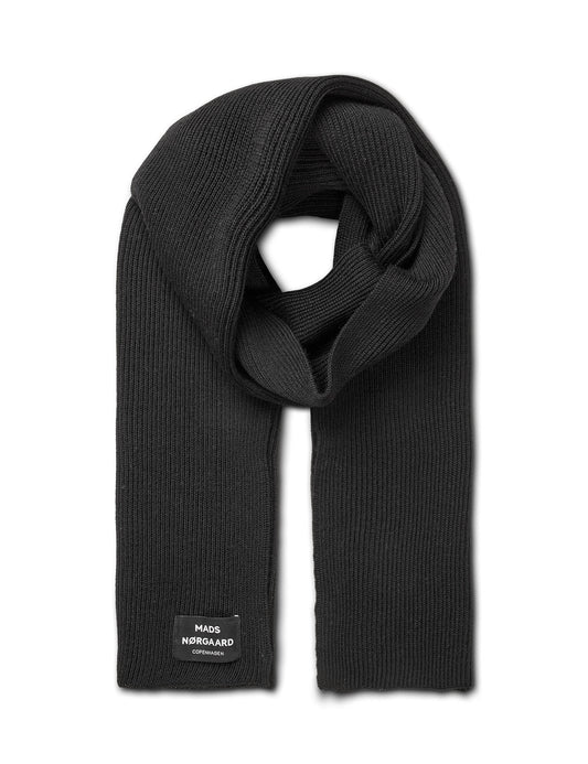 Wool Arne Scarf, Black