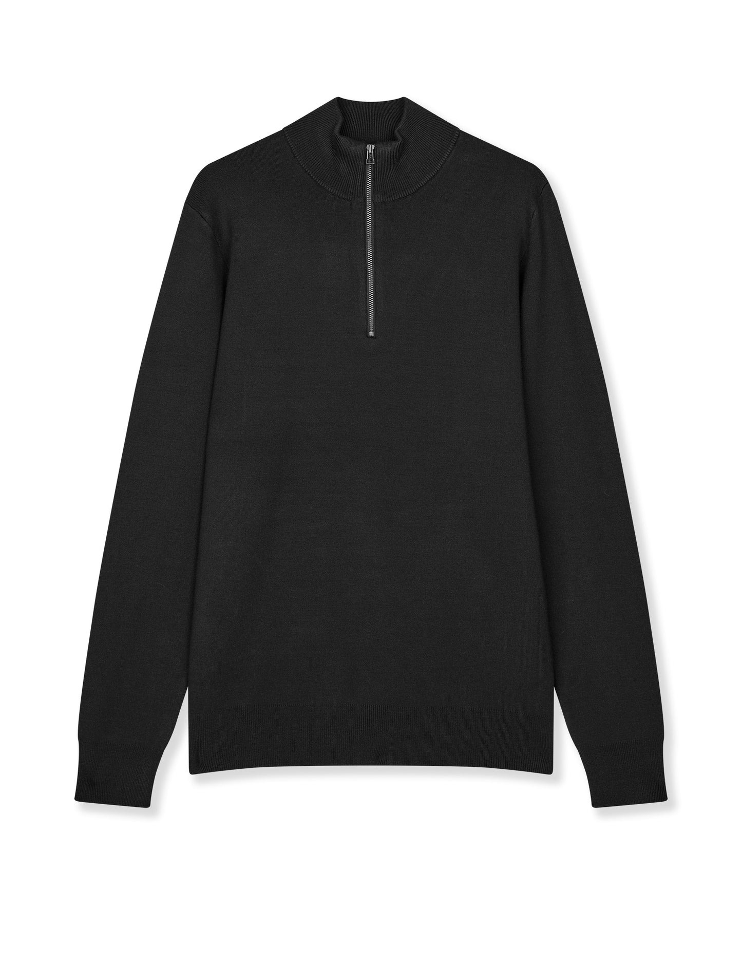 Urban Chase Half Zip Knit, Black