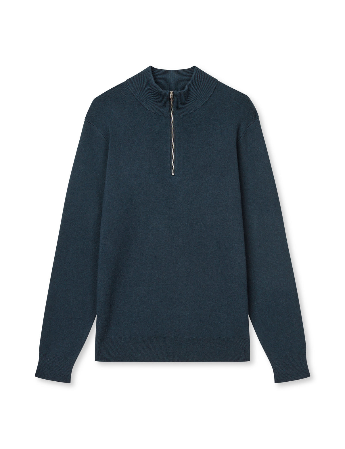 Urban Chase Half Zip Knit, Sky Captain