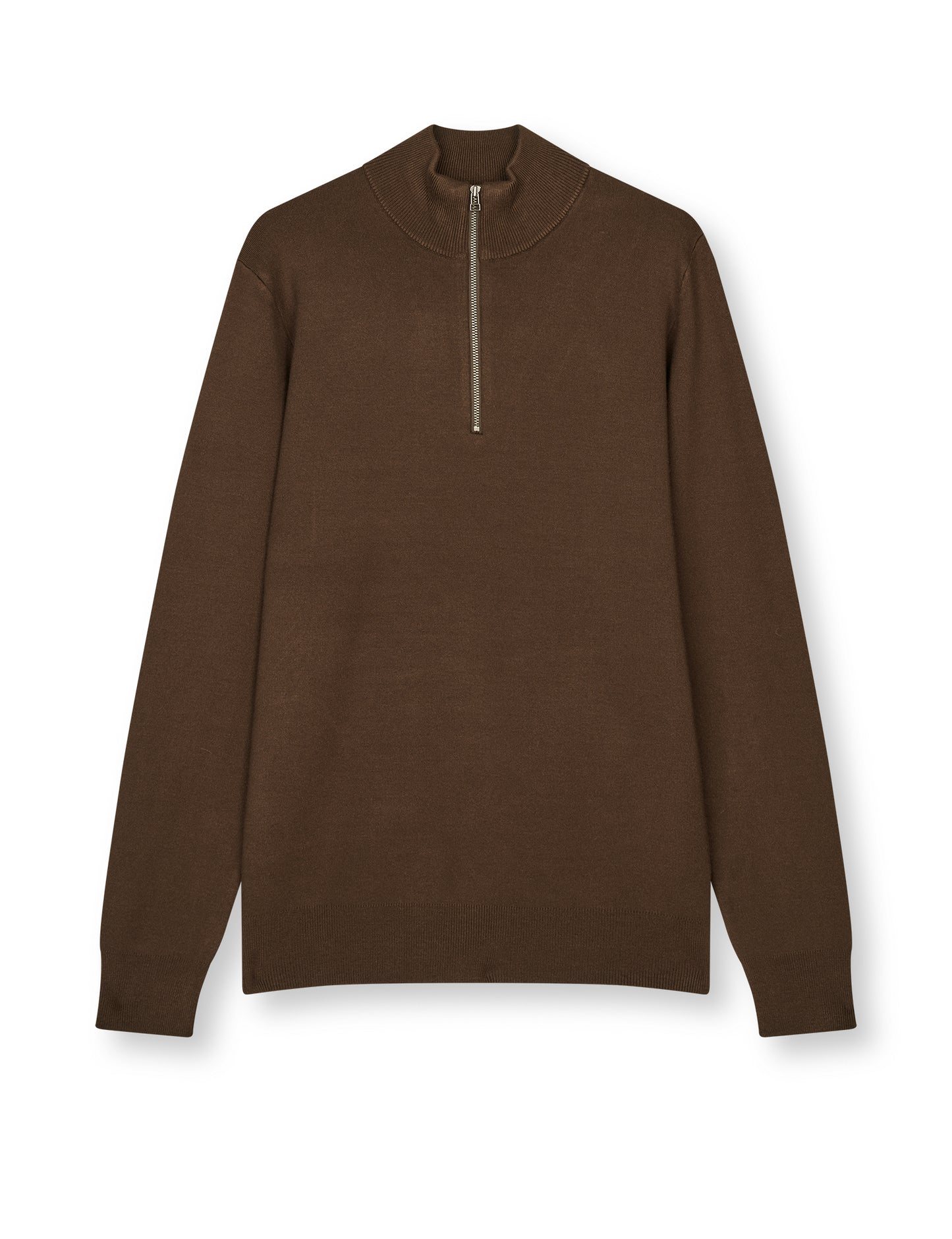 Urban Chase Half Zip Knit, Demitasse