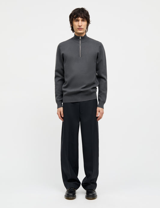 Urban Chase Half Zip Knit, Asphalt
