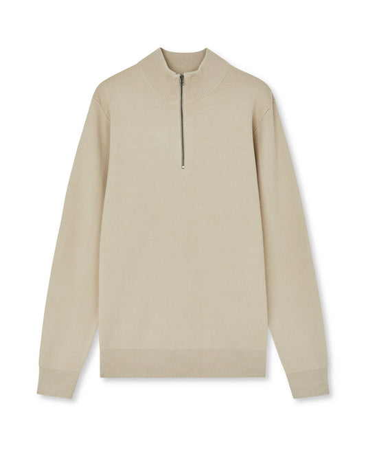 Urban Chase Half Zip Knit, Castle Wall