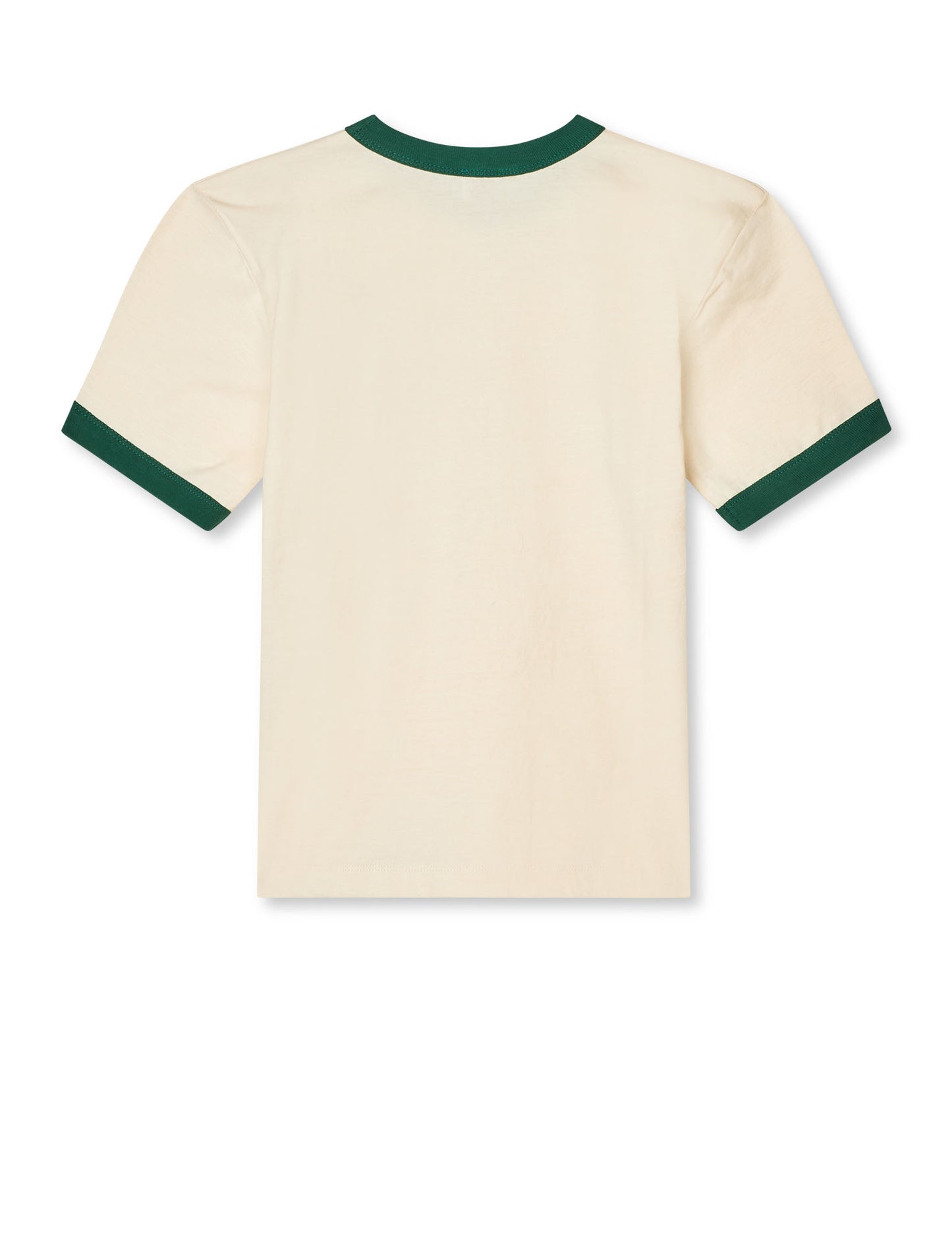 Dry Single Teddy Tee, Vanilla Ice/Verdant Green